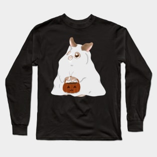 see trough rabbit ghost _ Bunniesmee Halloween Edition Long Sleeve T-Shirt